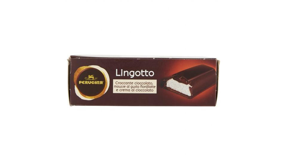 PERUGINA Lingotto Croccante cioccolato, mousse al gusto fiordilatte e crema al cioccolato