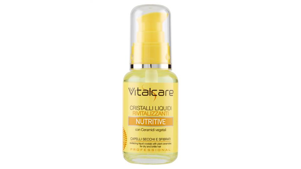 Vitalcare Professional Nutritive Cristalli Liquidi Rivitalizzanti Capelli Secchi E Sfibrati