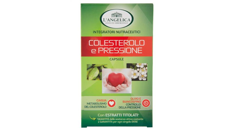 L'Angelica Integratori Nutraceutici Colesterolo e Pressione 40 Capsule