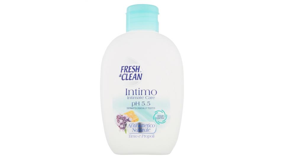 Fresh & Clean Intimo pH 5.5 con Antibatterico Naturale Timo e Propoli