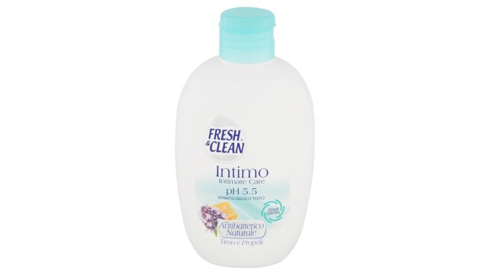 Fresh & Clean Intimo pH 5.5 con Antibatterico Naturale Timo e Propoli