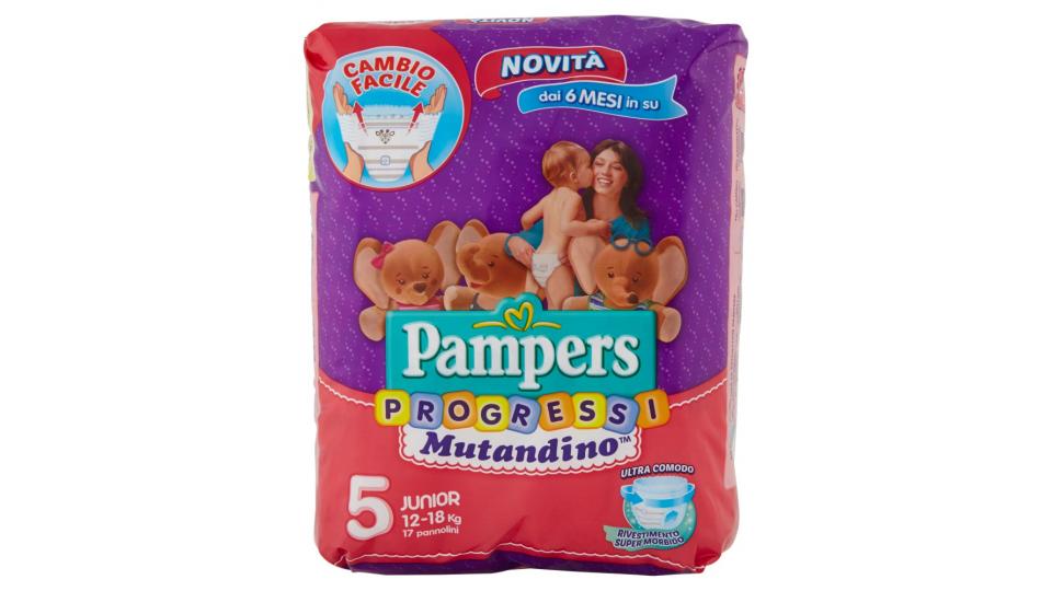 Pampers Progressi Mutandino Junior x17