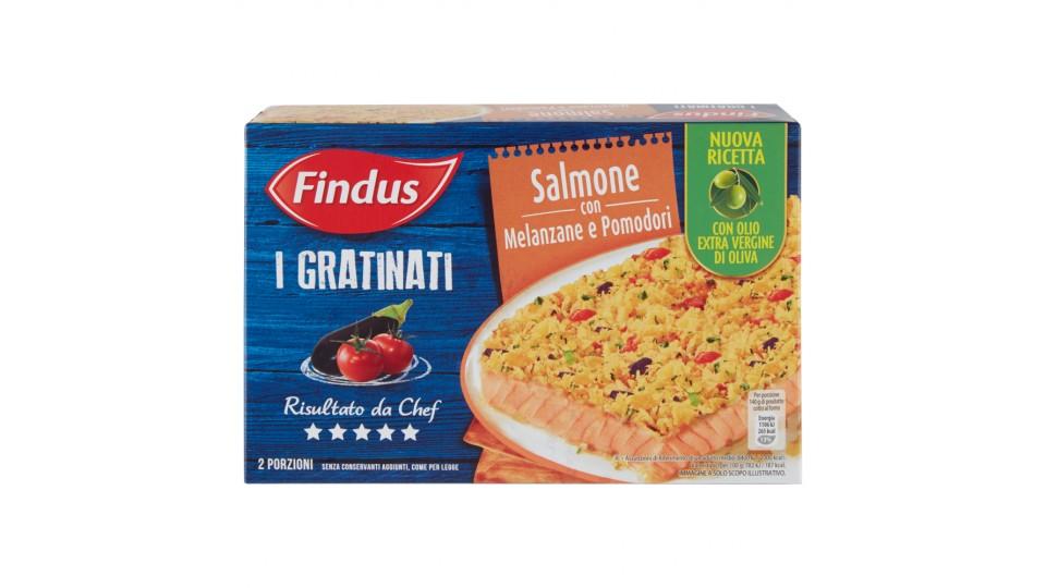 Findus I Gratinati Salmone con Melanzane e Pomodori