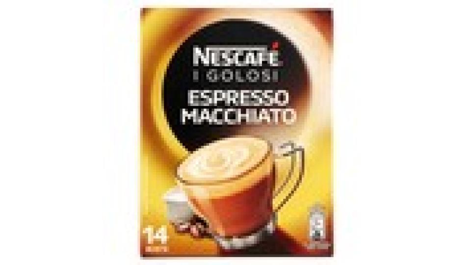 NESCAFÉ I GOLOSI ESPRESSO MACCHIATO Preparato solubile per caffè macchiato 14 bustine