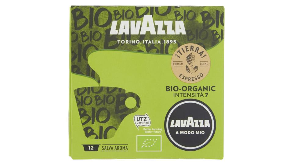 Lavazza A Modo Mio ¡Tierra! Espresso Bio 12 Capsule Salva Aroma