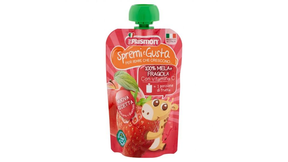 Plasmon Spremi e Gusta 100% Mela + Fragola