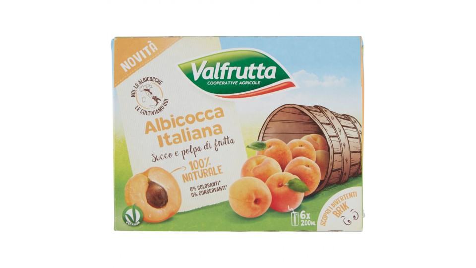 Valfrutta Albicocca Italiana succo e polpa