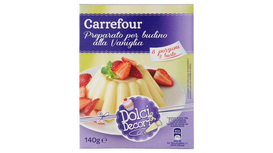 Carrefour Dolci & Decori Preparato per budino alla Vaniglia