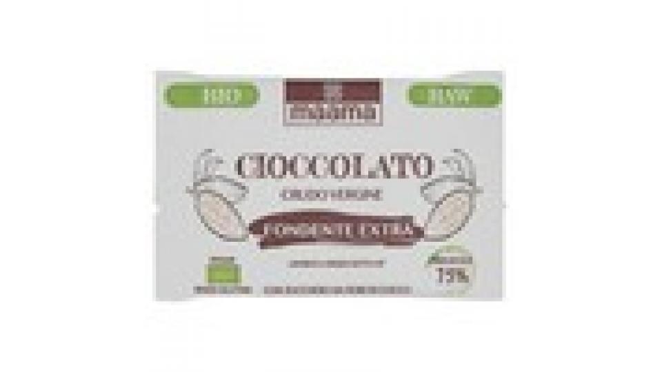 maama Cioccolato Crudo Vergine Fondente Extra Originale 75%