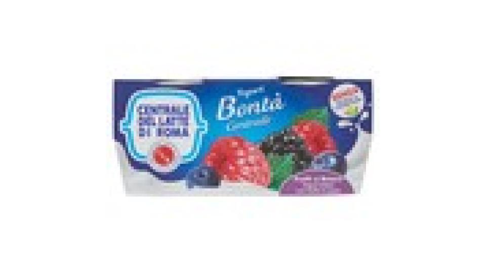 Centrale del Latte di Roma Bontà Centrale Frutti di Bosco Yogurt intero con frutta in pezzi