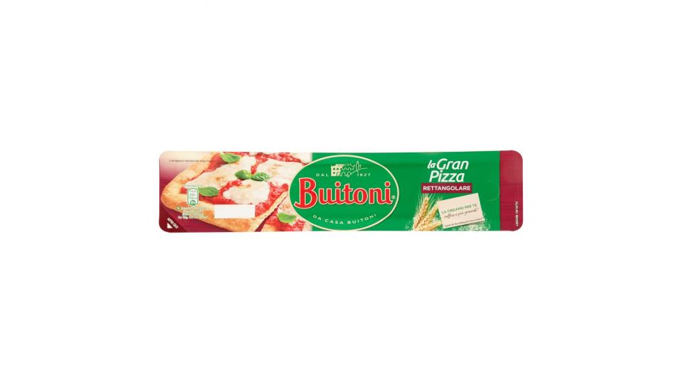 BUITONI GRAN PIZZA Pasta per pizza fresca stesa rettangolare rotolo