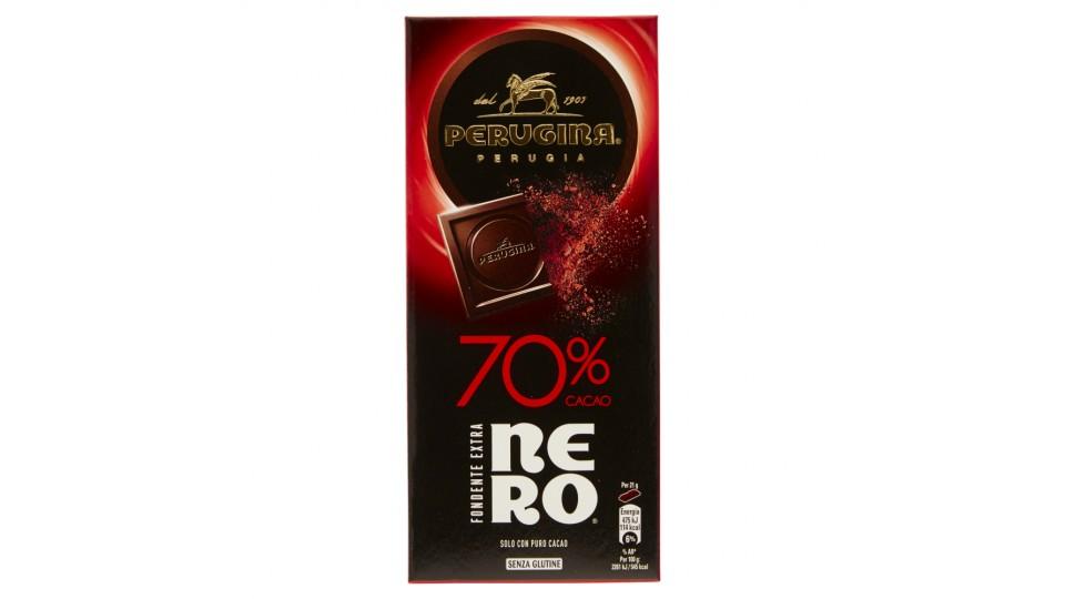 PERUGINA NERO Fondente Extra 70% Tavoletta di cioccolato fondente extra con 70% di cacao