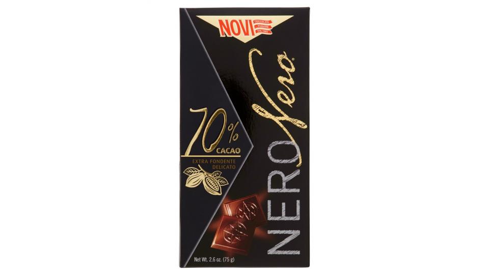 Novi NeroNero 70% Cacao Extra Fondente Delicato