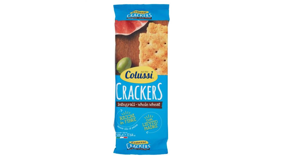 Colussi Crackers integrali