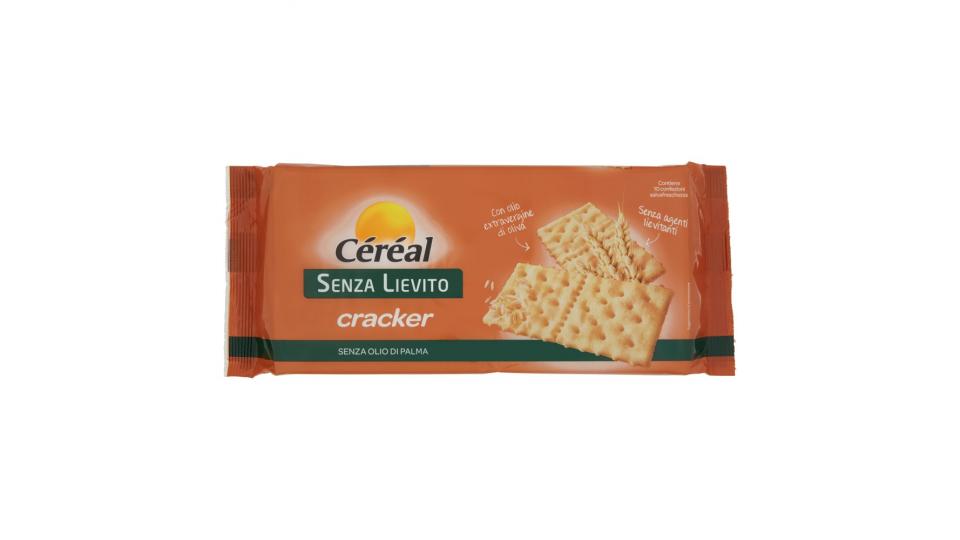 Céréal Senza Lievito Cracker con olio extra vergine di oliva