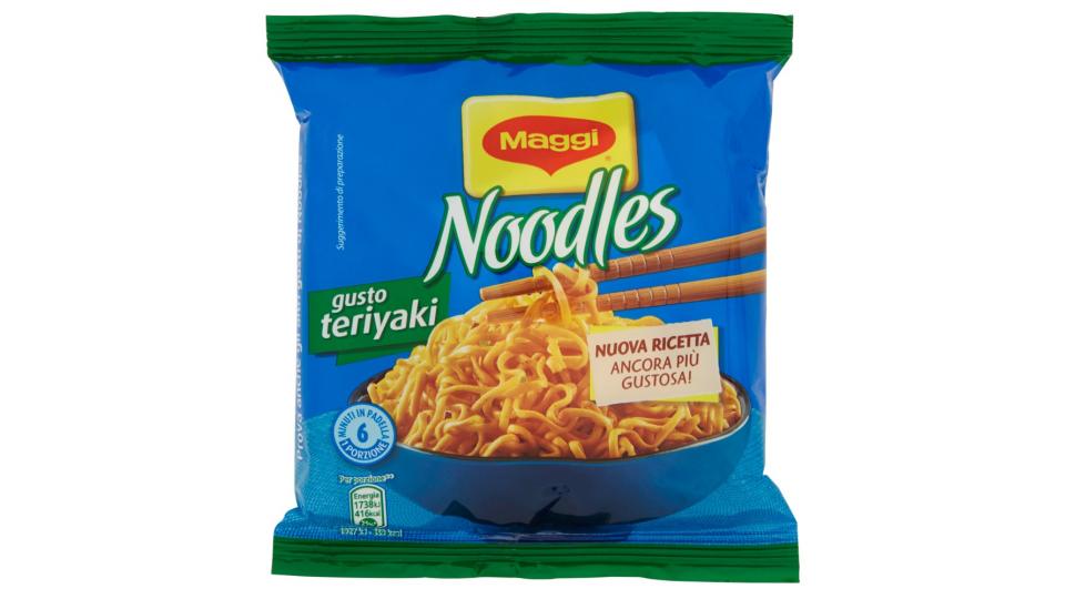 MAGGI NOODLES GUSTO TERIYAKI Noodles istantanei e condimento al gusto Teriyaki