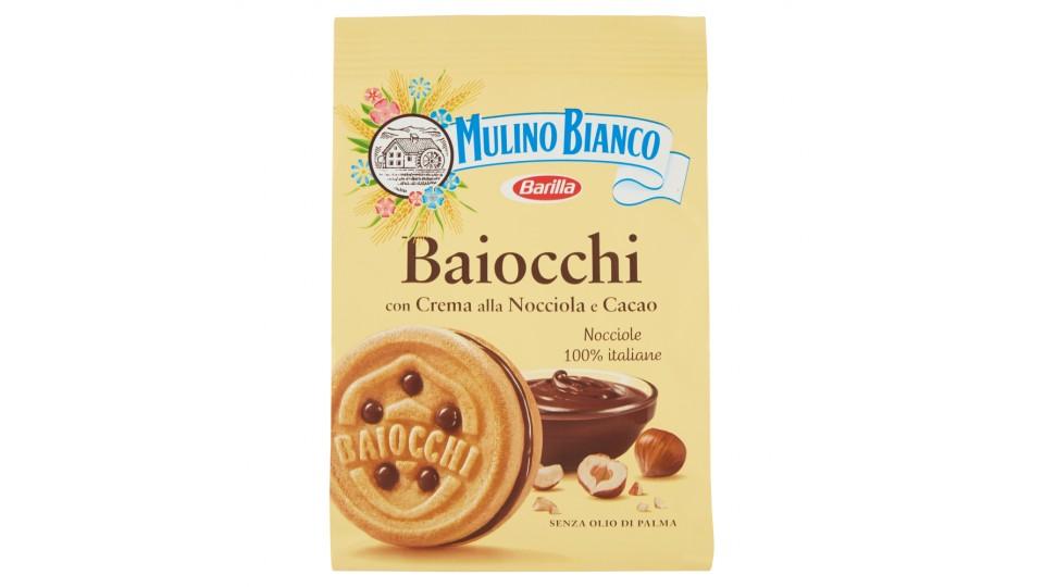 Mulino Bianco Baiocchi con Crema alla Nocciola e Cacao