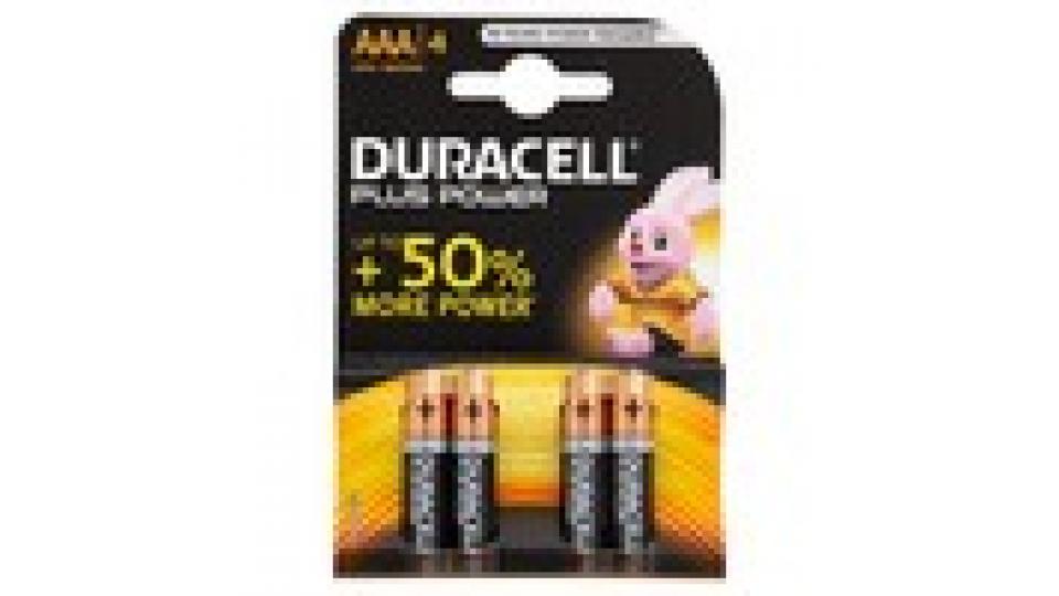Duracell Plus Power AAA LR03 / MX2400 1.5V Alkaline
