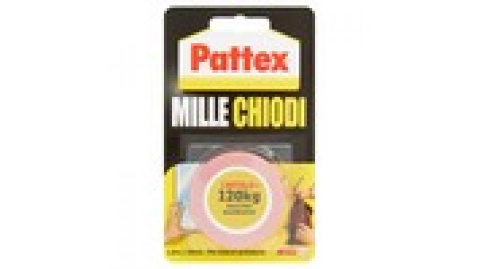 Pattex Mille chiodi nastro biadesivo 1,5 m x