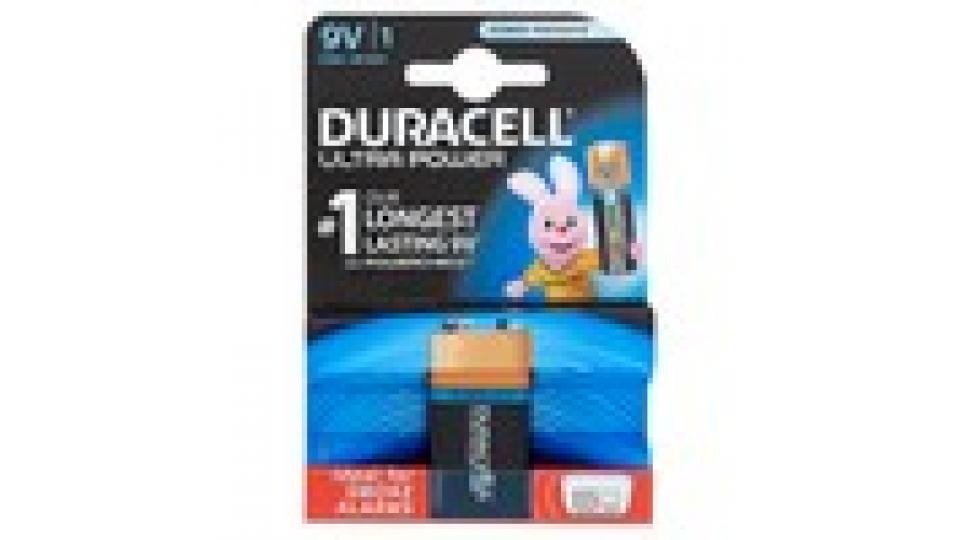 Duracell Ultra Power 9V 6LR61 / MX1604 9V Alkaline