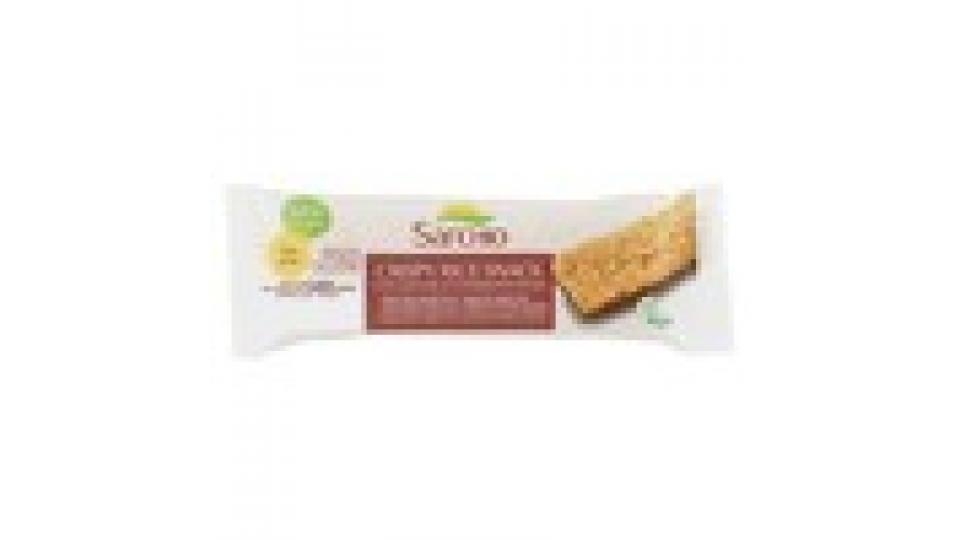 Sarchio Crispy Rice Snack con Cioccolato Fondente Extra