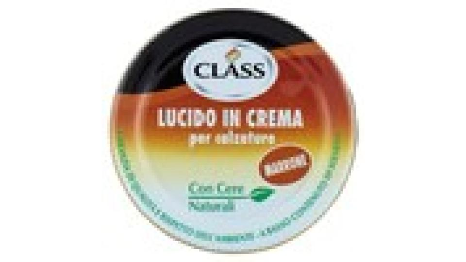 Class Lucido in Crema per calzature Marrone