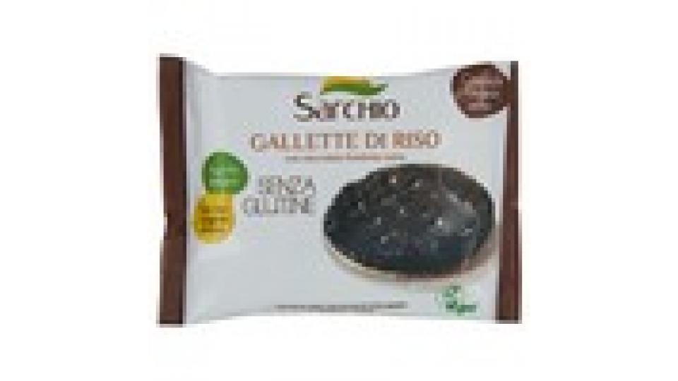 Sarchio Gallette di Riso con cioccolato fondente extra