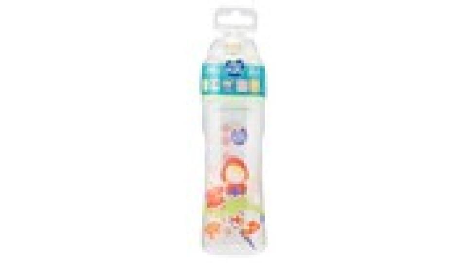 Neo Baby Biberon Plastica Collo Largo Caucciù 240ml