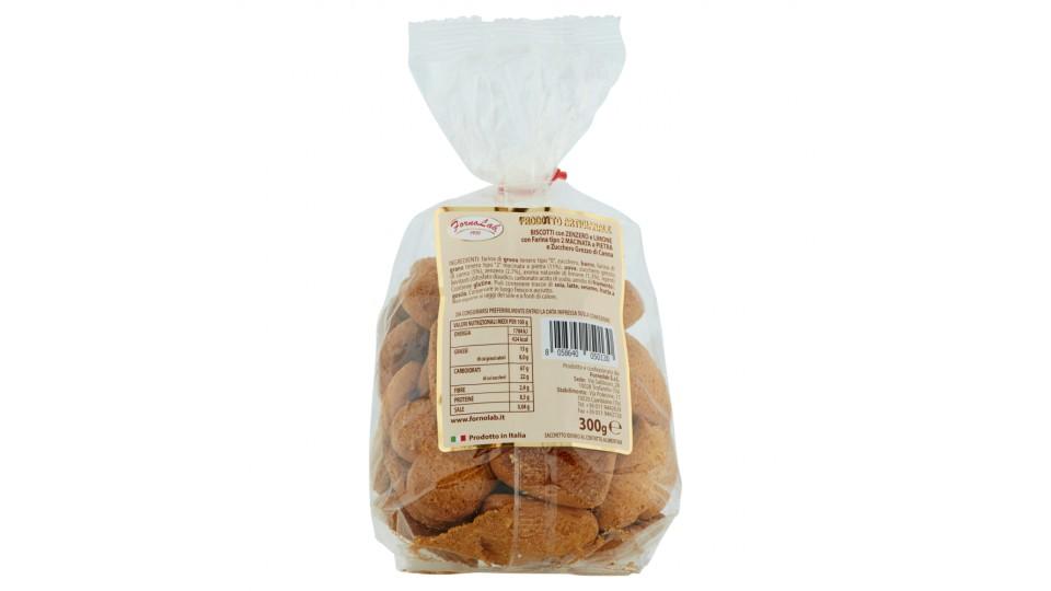 FornoLab Biscotti Artigianali con Zenzero e Limone