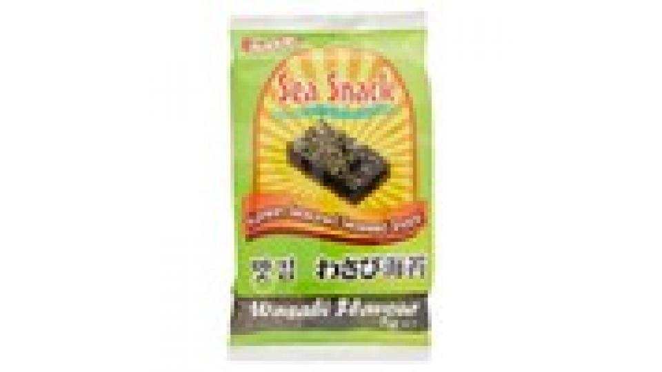 Save Sea snack Korean seasoned seaweed snack wasabi flavour