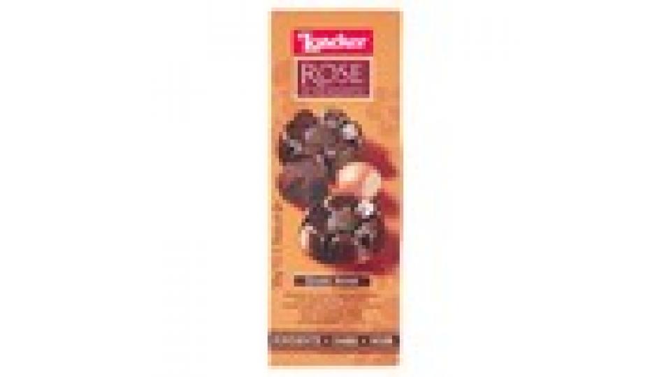 Loacker Rose of the Dolomites Dark Noir Praline di cioccolato fondente con crema alla nocciola