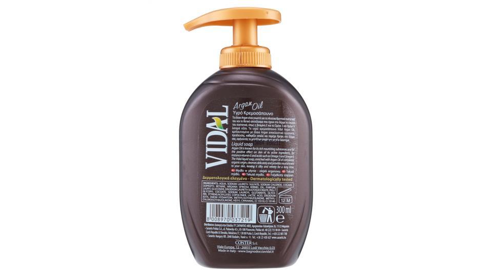 Vidal - Sapone Liquido, Olio di Argan