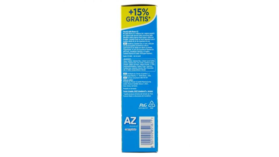 AZ Ricerca Dentifricio Complete+Collutorio Freschezza Delicata 65 ml +