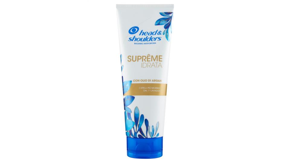 Head & Shoulders Balsamo Antiforfora Supreme Idrata con Olio di Argan