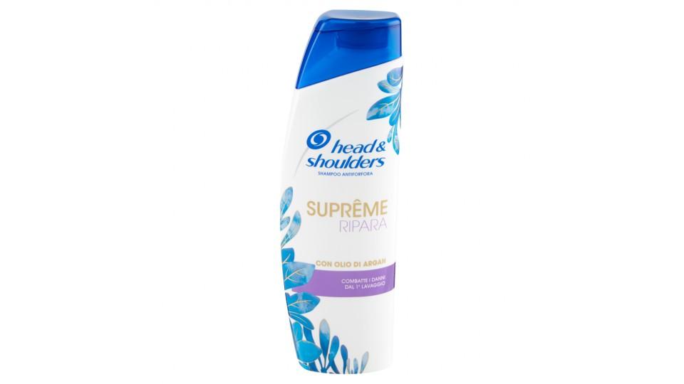 Head & Shoulders Shampoo Antiforfora Supreme Ripara con Olio di Argan