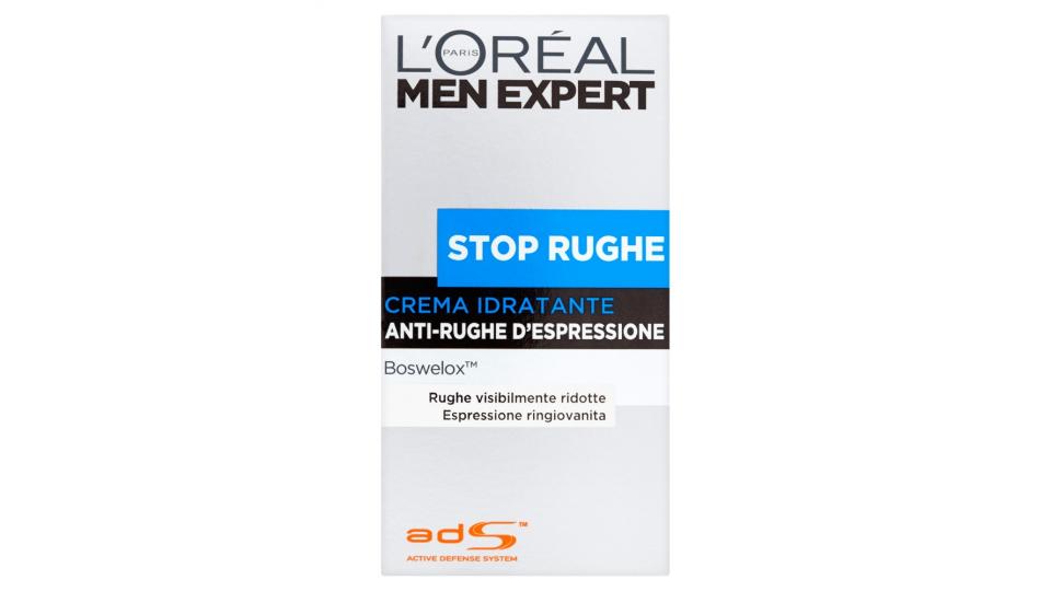 L'Oréal Paris Men Expert Stop Rughe Crema Idratante Anti-Rughe d'Espressione