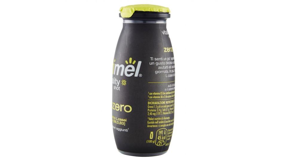 Actimel vitality shot zenzero