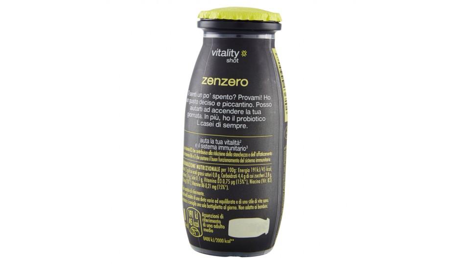 Actimel vitality shot zenzero