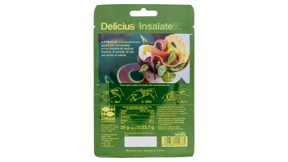 Delicius 'Insalate' 9 cm* Filetti di Alici all'olio d'oliva