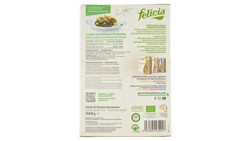 felicia Fusilli Grano Saraceno Bio