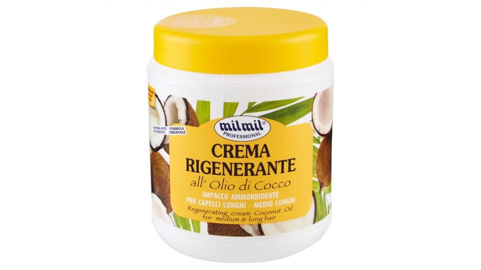 milmil Professional Crema Rigenerante all'Olio di Cocco per Capelli Lunghi - Medio Lunghi