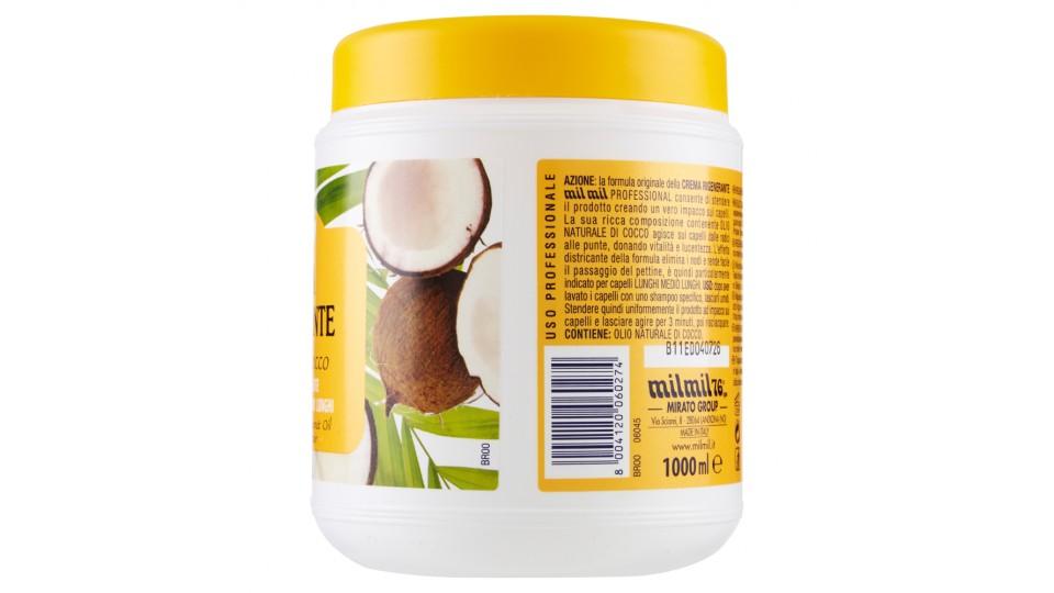 milmil Professional Crema Rigenerante all'Olio di Cocco per Capelli Lunghi - Medio Lunghi