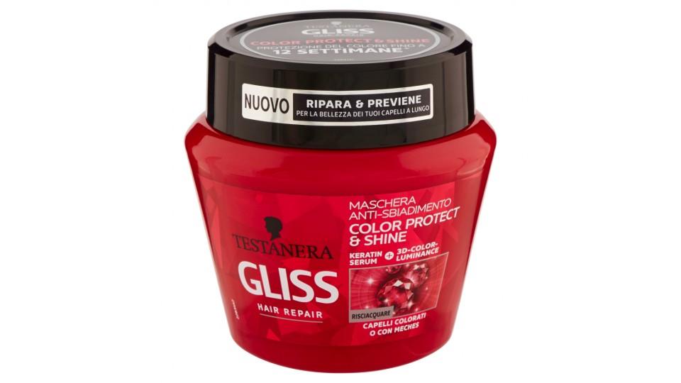 Gliss Hair Repair Maschera Anti-Sbiadimento Color Protect & Shine
