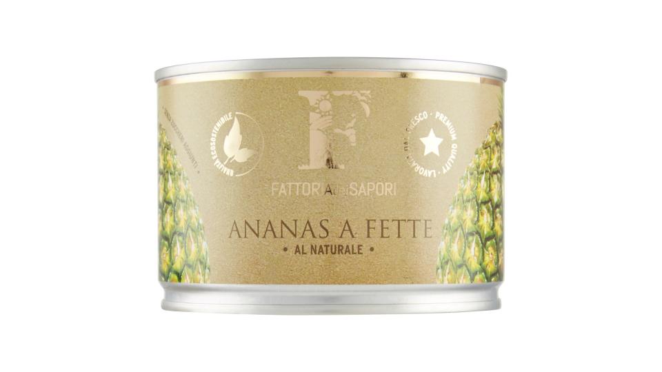 Fattoria dei Sapori Ananas a Fette al Naturale