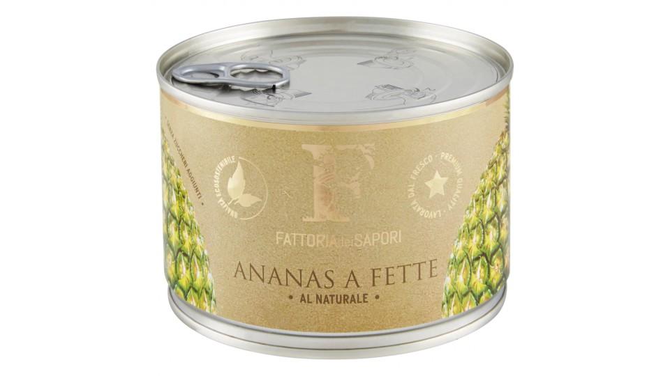 Fattoria dei Sapori Ananas a Fette al Naturale