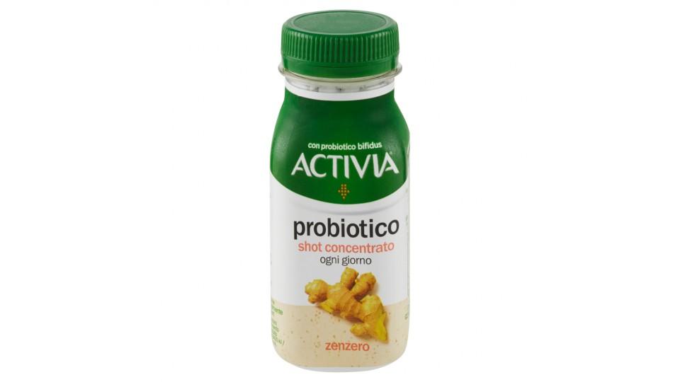 Activia probiotico shot concentrato ogni giorno zenzero