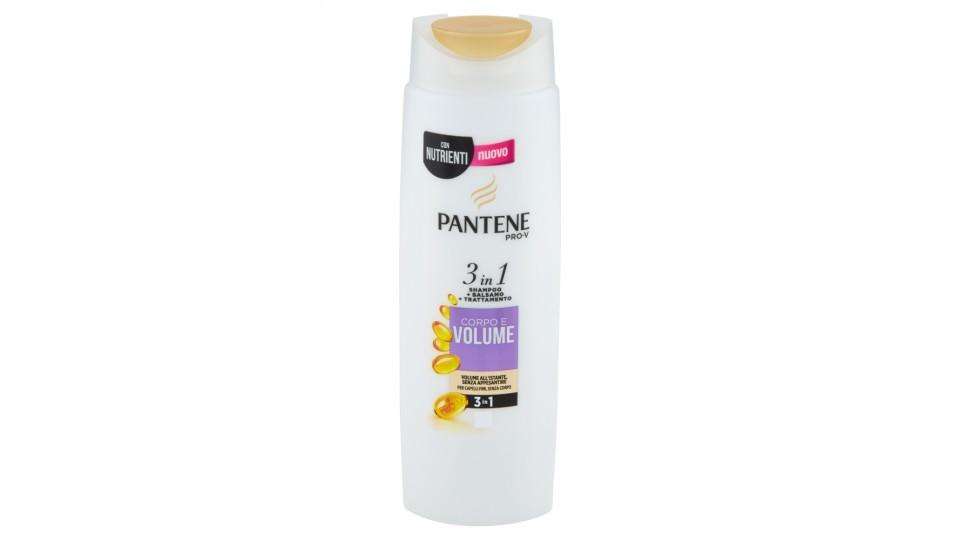 Pantene Pro-V 3in1 Shampoo+Balsamo+Trattamento Corpo & Volume