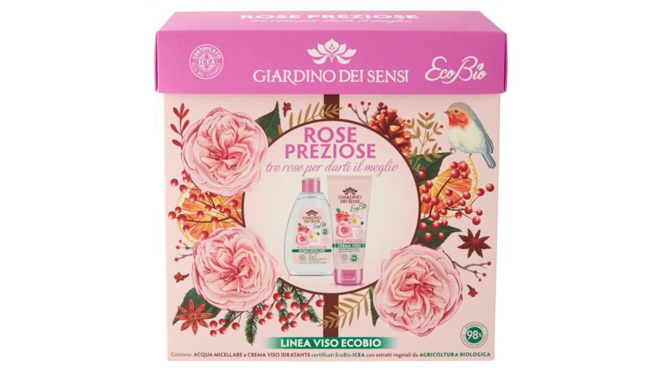 Giardino dei Sensi EcoBio Rose Preziose Acqua Micellare 150 ml + Crema Viso