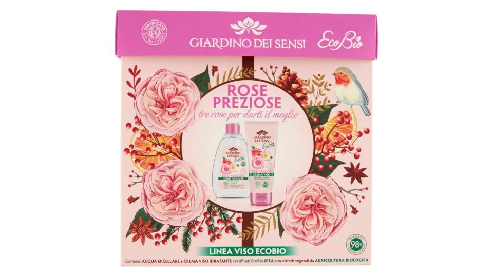 Giardino dei Sensi EcoBio Rose Preziose Acqua Micellare 150 ml + Crema Viso