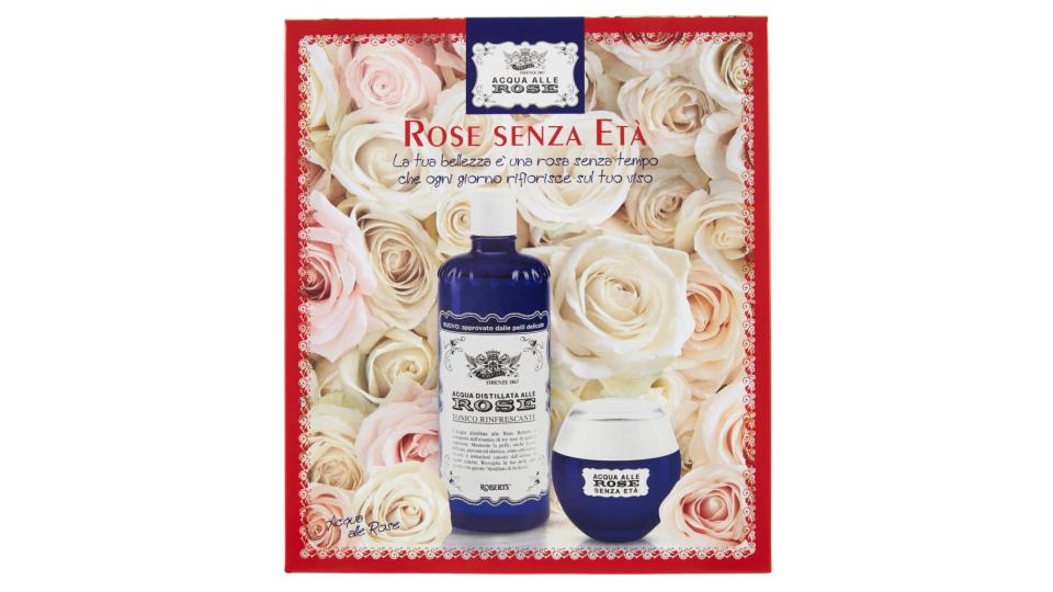 Acqua alle Rose Rose Senza Et� Acqua Distillata alle Rose 300ml + Crema Senza Et� Viso & Occhi